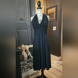 Jones Studio Black Midi Dress